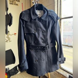 Zara Midnight Blue Trench Coat